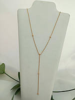 Золота кольє краватка