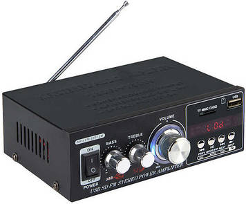 Підсилювач UKC AK-699BT USB Блютуз 300W+300W 2х канальний