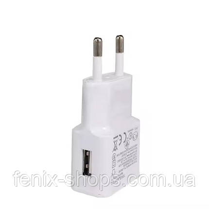 Зарядний пристрій-адаптер живлення USB 5V/2A, фото 1
