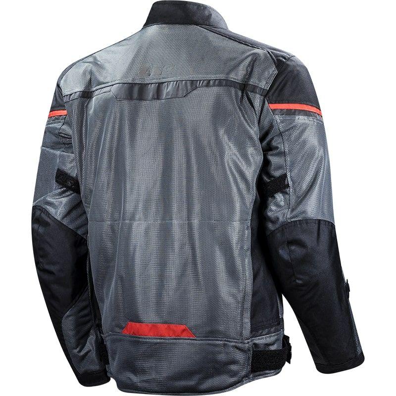 Куртка LS2 Riva Man Jacket Black Dark Grey Red, фото 1