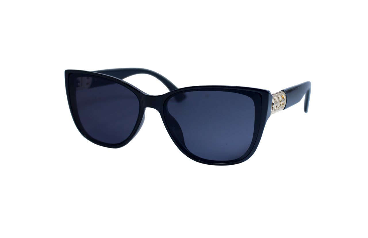 Сонцезахисні жіночі окуляри, чорні 2529-2