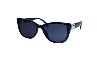 Сонцезахисні жіночі окуляри, чорні 2529-2, фото 1