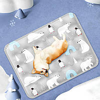 Охолоджувальний килимок для домашніх тварин гелеве ліжко 60*50 см