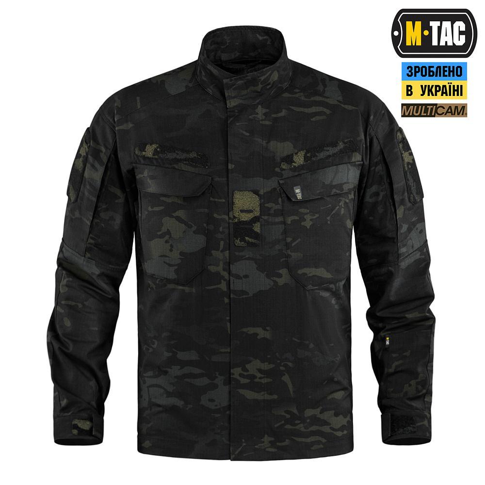 Кітель тактичний M-Tac Sturm NYCO Extreme Multicam Black