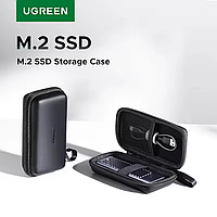 Чохол UGREEN LP895 кейс для M.2 SSD Hard Drive Case EVA+PU Black (55091)