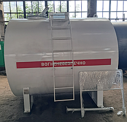 Резервуар для палива наземний 5 м3 Додатковий резервуар для зберігання нафтопродуктів Паливна ємність