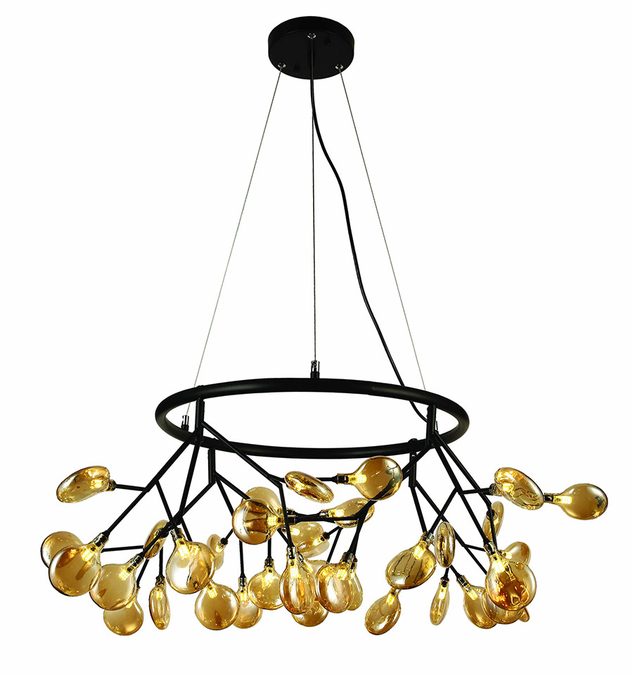 Люстра 918LP263-36 BK+BR, фото 1