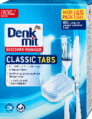 Таблетки для посудомийних машин Denkmit Classic 65 шт.