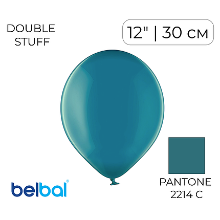 Дабл Стафф BELBAL-ББ 12" 022 в 035 Темно-Бірюзовий | Dark Turquoise, фото 1