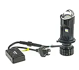 Лампи лінзи H4 Decker GL-01 PRO LED Hi/Low 9000 Lm Can 65 W 6000k 12v 24v, фото 6