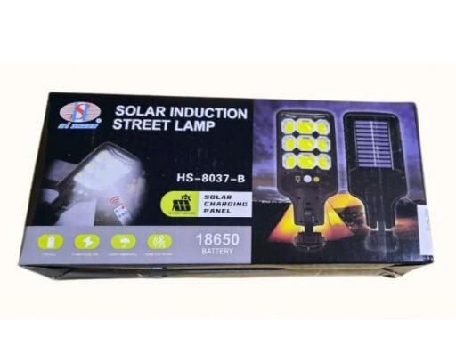 Вуличний сонячний ліхтар SOLAR COB HS 8037B, ліхтар на сонячній батареї, Зовнішнє освітлення