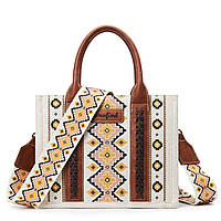 Сумка женская в этно стиле, сумочка украинская с узором с вишивкой