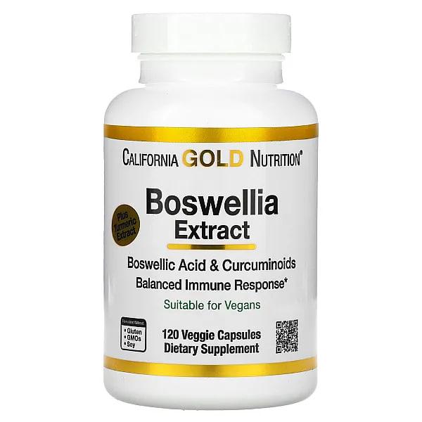 Екстракт босвелії з екстрактом куркуми (Boswellia extract) 120 капсул