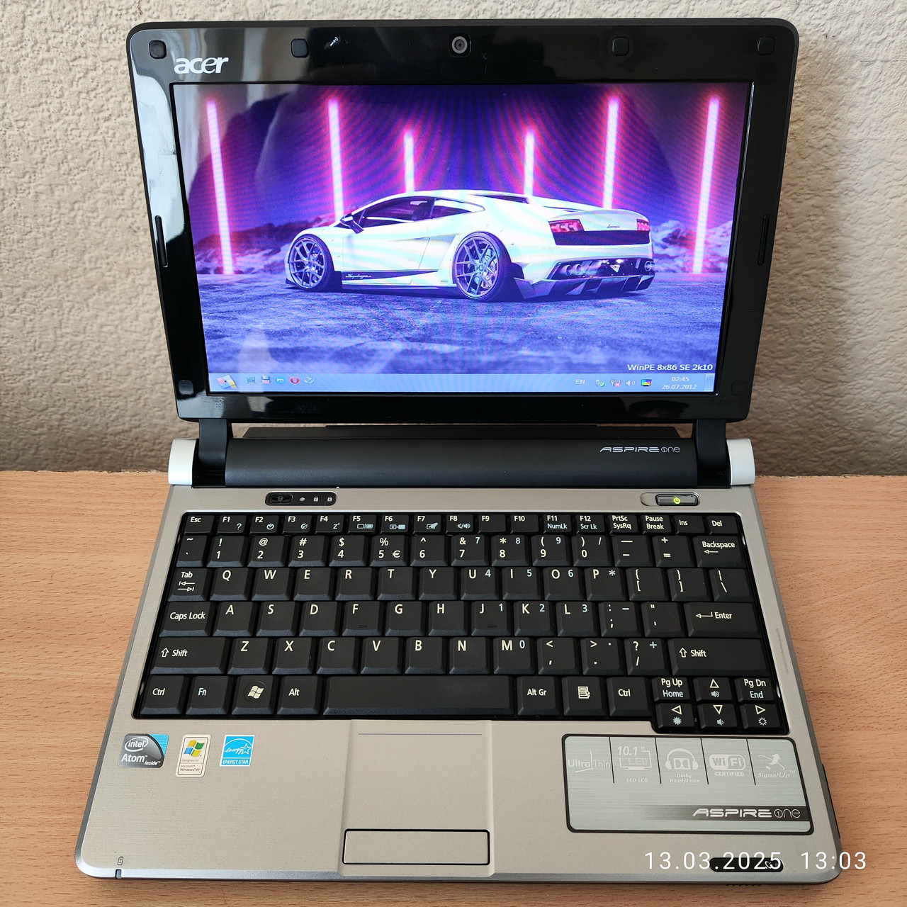 Ноутбук Acer Aspire1 AO751h 11.6” Intel Atom Z520 /2 Gb DDR2/HDD 160 Gb/Intel GMA 500