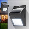 Вуличний ліхтар на сонячній батареї, 20LED / Світлодіодний настінний світильник / Фасадний прожектор, фото 7