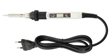 Паяльник з регулюванням температури та LCD 80Вт 220В.