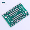 Адаптер макетна плата PCB SO20-SOP20-SOIC20 (крок 0.65 мм та 1.27mm) - >  DIP20 (крок 2,54 mm), фото 3