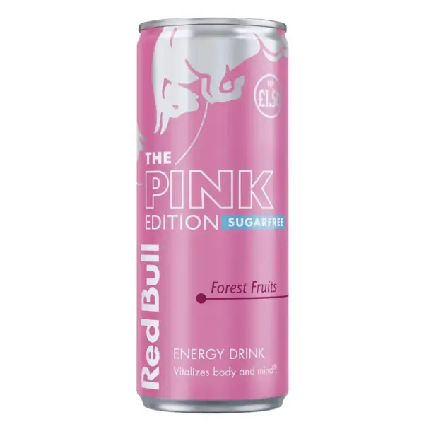 Енергетичний напій Red Bull Spring Edition Sugarfree Wild Berry, 250мл
