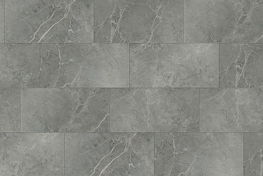 Вінілова підлога SPC Stone Marble grey 228x1524x6 BlissGround