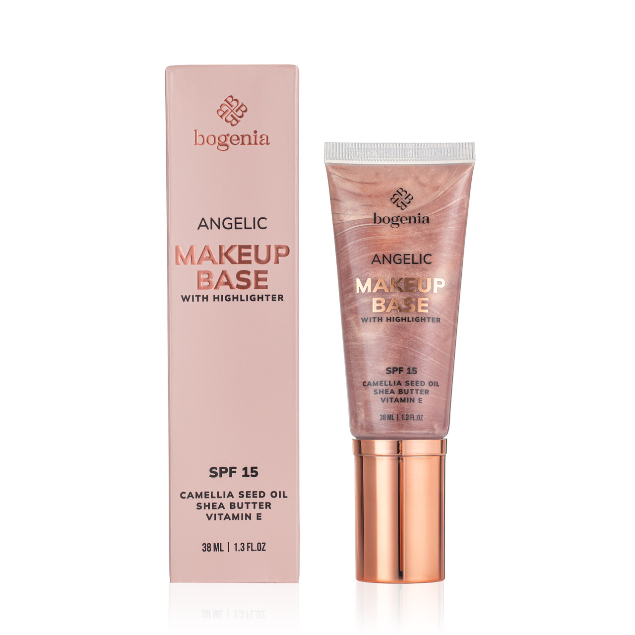 BG612 База під макіяж з хайлайтером Angelic Makeup Base with Highlighter Bogenia №001