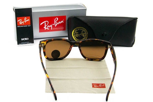 Сонцезахисні окуляри RAY BAN Wayfarer NEW поляризаційні UV400 (арт. P2140) леопардовий, фото 6