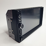 Автомагнітола 2DIN з Bluetooth та сенсорною панеллю 7", сенсорна магнітола в машину з пультом управління 7018B, фото 5