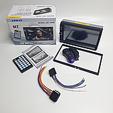 Автомагнітола 2DIN з Bluetooth та сенсорною панеллю 7", сенсорна магнітола в машину з пультом управління 7018B, фото 4