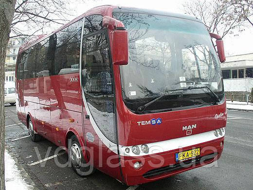 MAN Opalin лобове скло, фото 1