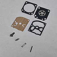 Ремкомплект карбюратора для бензопил MS 180 Winzor (ПОЛНЫЙ)