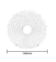 Мікрофіброві ганчірки (накладки) для робот-пилососа Midea V12 ( WS2301 ) / Midea VCR V12 / 2 штуки, фото 2