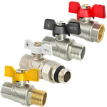 Крани кульові муфтові