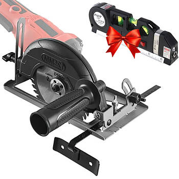 Циркулярна насадка на болгарку 125мм + Подарунок Лазерний рівень LASER LEVELPRO3 / Насадка для різання під кутом