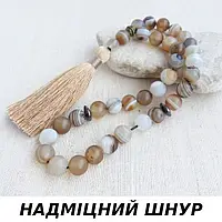 Чотки з Онікса 33 намистини без вузлів d 10мм