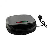 Гриль 6 в1 Domotec Німеччина (орешниця, вафельниця, гриль, сендвічниця,пончики,мадлен) 2200 Watt WE 8943 PO, фото 5