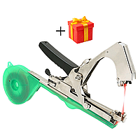 Степлер для підв'язування рослин тапенер садовий інструмент для винограду томатів огірків чагарників квітів зі стрічкою та скобами