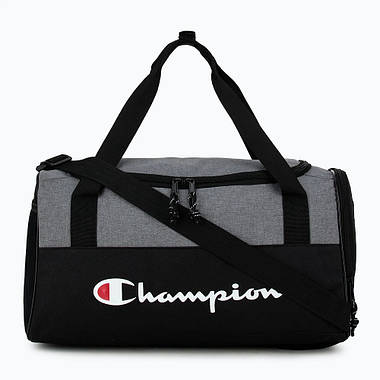Сумка спортивна Champion Prologue Duffel (48.9 x 27.5 см) Black/Grey, фото 3