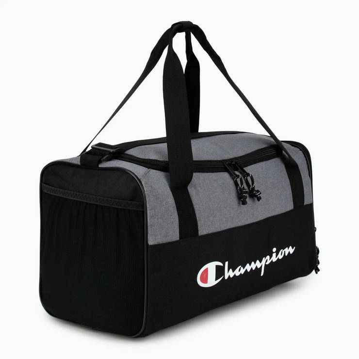 Сумка спортивна Champion Prologue Duffel (48.9 x 27.5 см) Black/Grey, фото 1