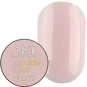 Гель для нарощування Art Quick Builder Gel №007, 15 мл