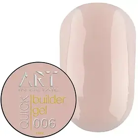 Гель для нарощування Art Quick Builder Gel №006, 15 мл