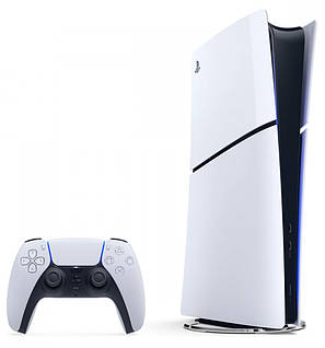 Стаціонарна ігрова приставка Sony PlayStation 5 Slim Digital Edition 1TB Fortnite Cobalt Star Bundle (1000045170), фото 3