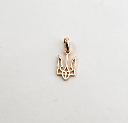 Кулон Герб України З Золота