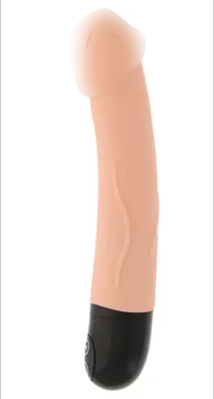 Вібратор Dorcel Real Vibration M Flesh 2.0, діаметр 3,7см, перезаряджається, для точки G