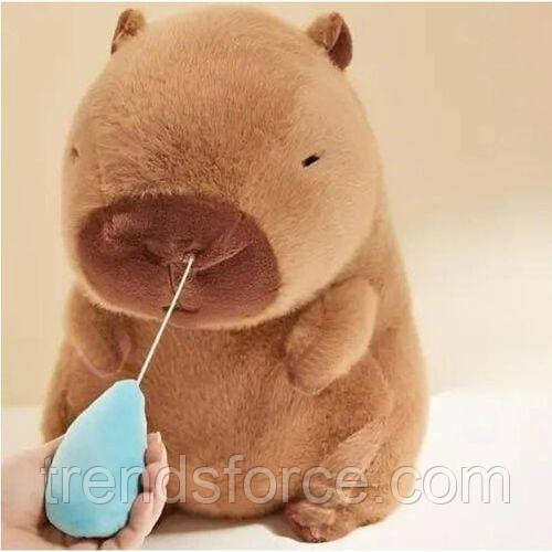 М'яка іграшка Капібара з соплеєм (механізм) N9 209673