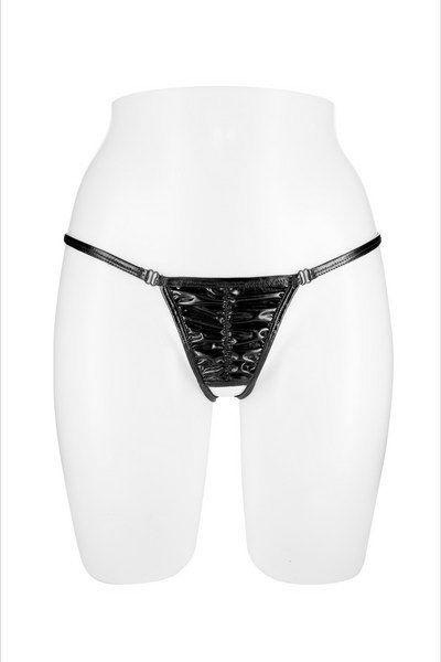 Трусики-стринги з доступом Fashion Secret ANGELA Black
