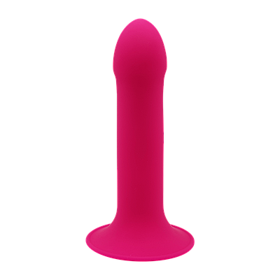 Дилдо з присоском Adrien Lastic Hitsens 2 Pink, чудово для страпона, макс діаметр 4 см, довжина 16,7 см