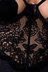 Сорочка приталена TONYA CHEMISE black L/XL — Passion Exclusive, трусики, фото 4