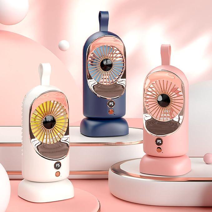 Настільний вентилятор F-5 портативний Usb заряджання 209666, фото 1