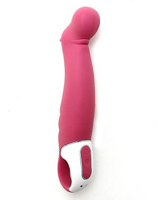 Потужний вібратор Original Satisfyer Vibes Petting Hippo з гнучким дулом, литий силікон, 12 режимів роботи