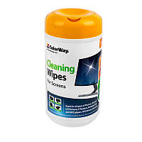 Серветки ColorWay для очищення ноутбуків, моніторів 100шт (CW-1071)