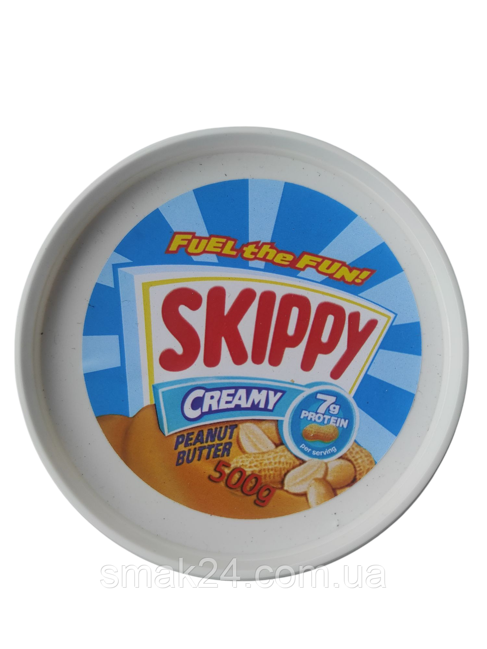 Арахісовий крем (крем) зі смаком какао Ckippy Creamy Польща 500г